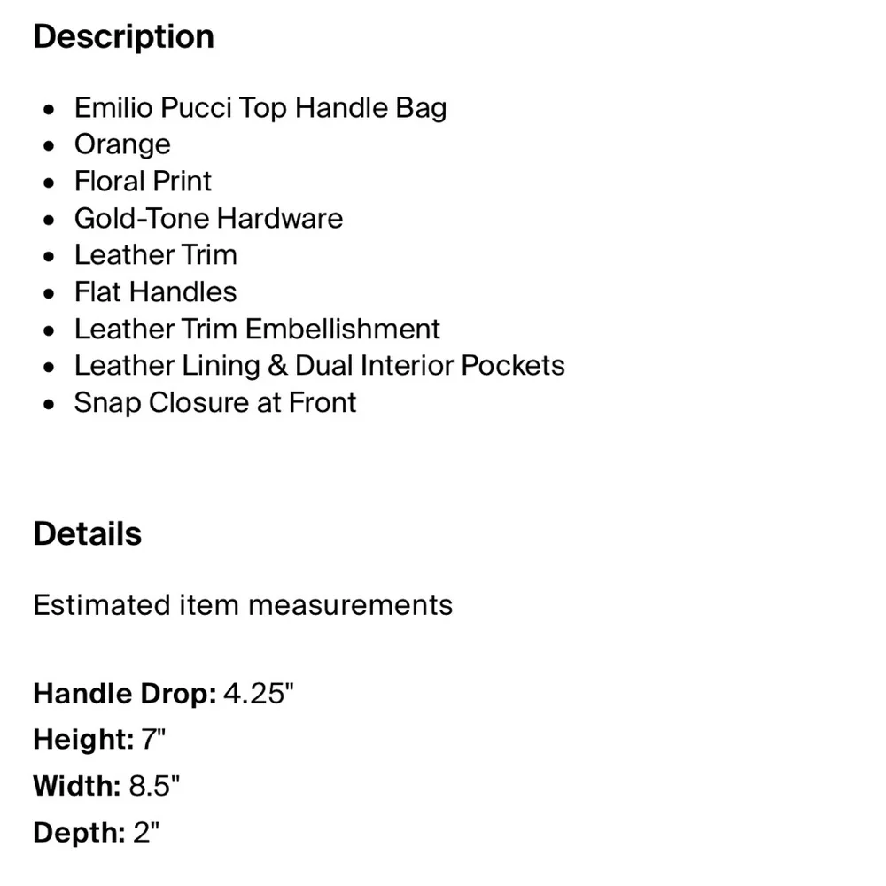 Emilio Pucci Red and Orange Vintage Rare Top Handle Bag - Picture 16 of 16